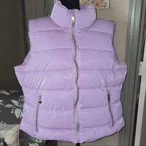 (I) Isabella Lavender Puffer Vest